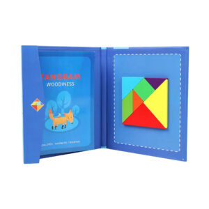Tangram magnético Montessori con instrucciones